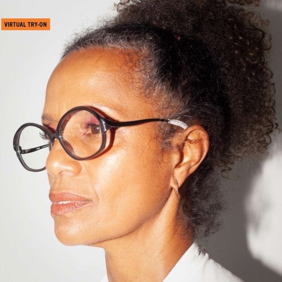 NWT Caddis Reading Glasses. Orpheus - Polished Clear Pink. 0.0x magnification - Picture 6 of 6